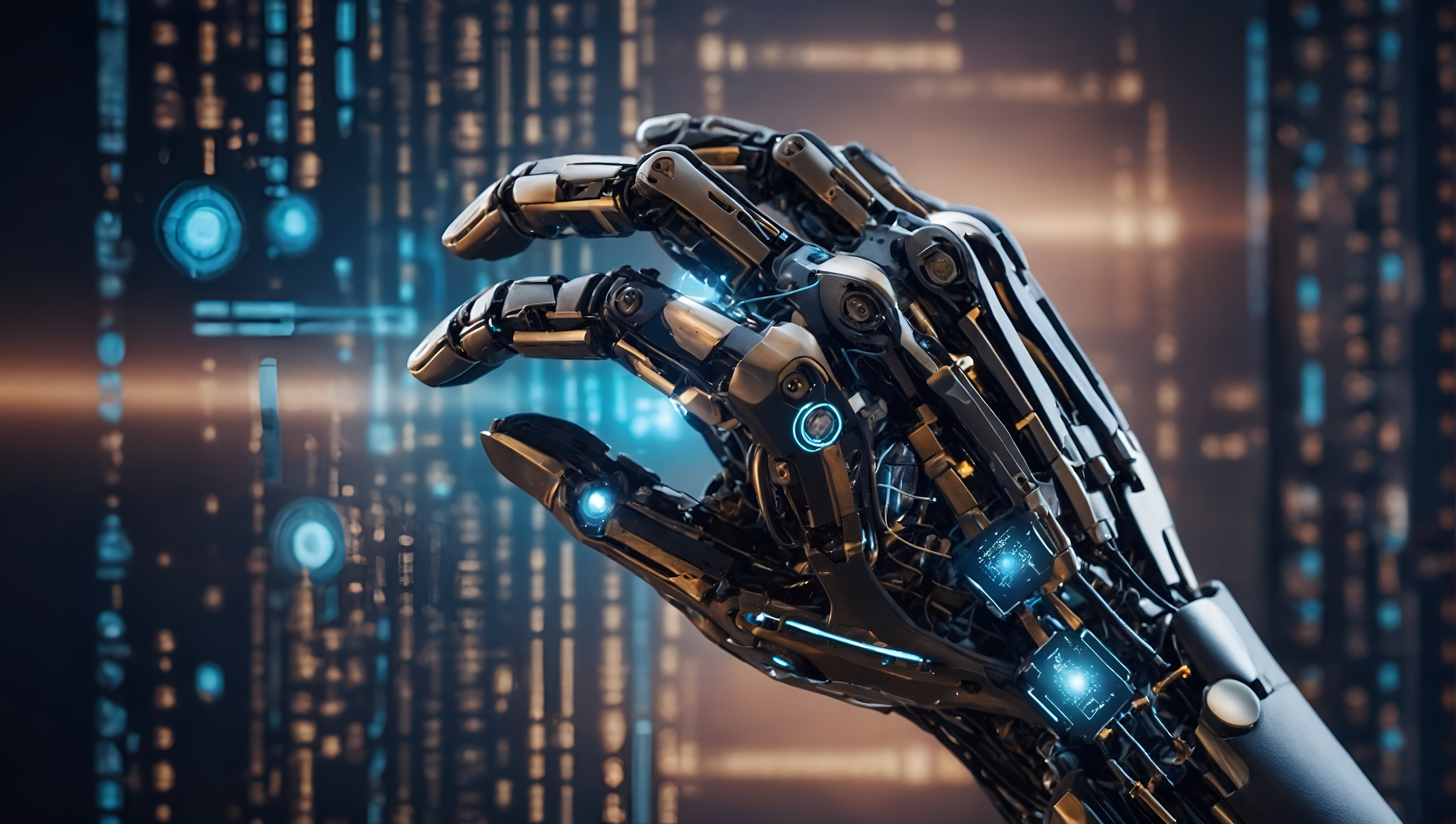 Entwickler mit KI-Technologie